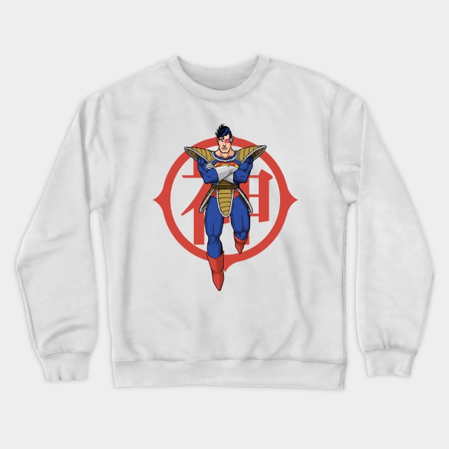 Super Vegeta Crewneck Sweatshirt by crizdesigner